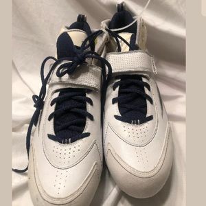 Football Turf Shoe cleats NFL Pro Thor Wht/Blue 16